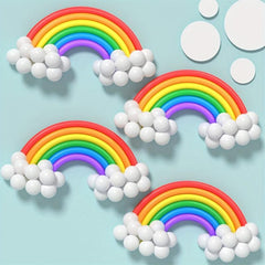 DIY Rainbow Balloons Garland Kit for Party Decorations