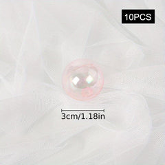 10pcs Cake Decor Balls Cake Topper Party Supplies