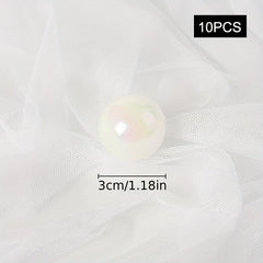 10pcs Cake Decor Balls Cake Topper Party Supplies
