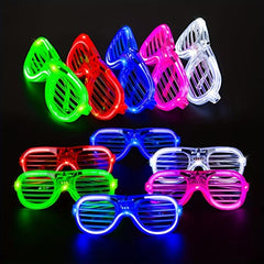 LED Glasses Neon Glow In The Dark Party Supplies