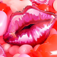 5pcs Large Lip Balloons for Makeup Party Decoration