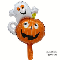 Halloween Mini Pumpkin & Cat Balloon Decor for Party