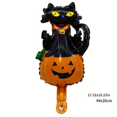 Halloween Mini Pumpkin & Cat Balloon Decor for Party