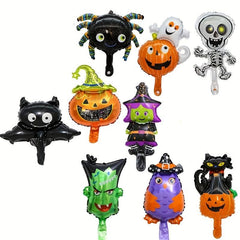 Halloween Mini Pumpkin & Cat Balloon Decor for Party