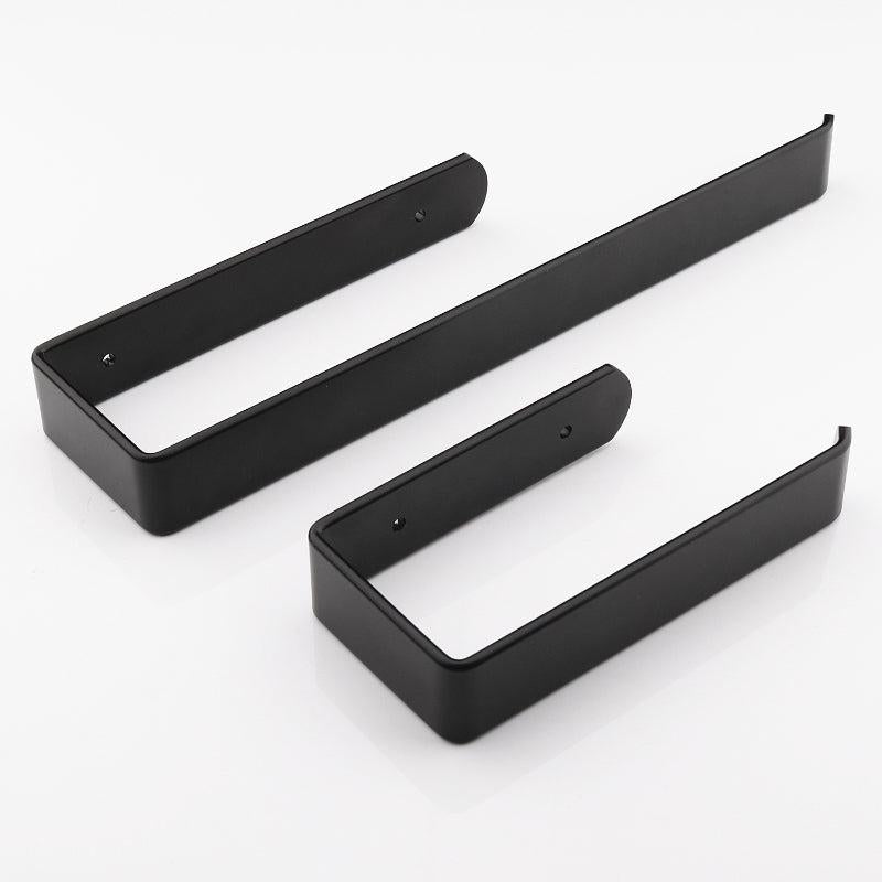 Aluminum Towel Bar for Shower Wall - Bathroom Slippers Storage Rack