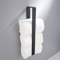 Aluminum Towel Bar for Shower Wall - Bathroom Slippers Storage Rack