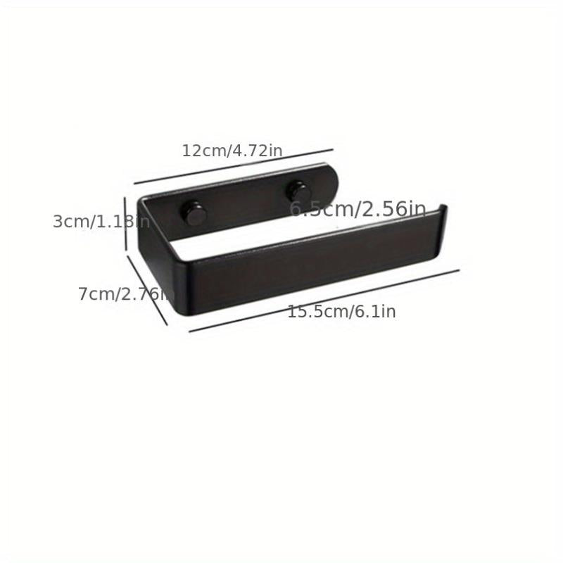 Aluminum Towel Bar for Shower Wall - Bathroom Slippers Storage Rack