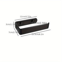 Aluminum Towel Bar for Shower Wall - Bathroom Slippers Storage Rack