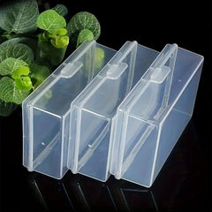 Makeup Powder Puff Storage Box with Dustproof Cover