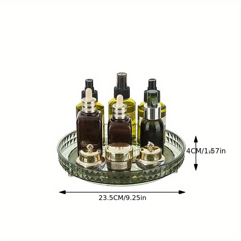 Large Capacity Rotating Makeup Organizer for Bathroom Dresser Vanity