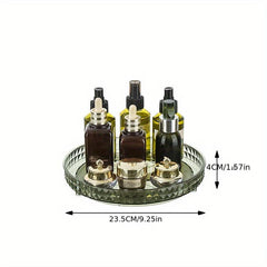 Large Capacity Rotating Makeup Organizer for Bathroom Dresser Vanity