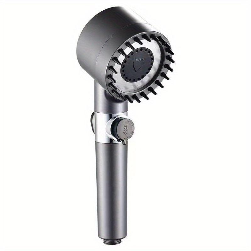 Adjustable Shower Head w/ High Pressure & Body Spray One Button Water Stop