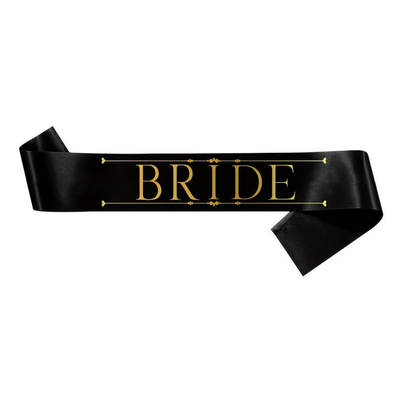 1pc Bride Groom Man Groomsman Sash Wedding Party Decoration Supplies