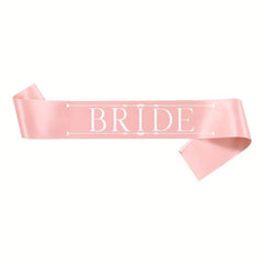 1pc Bride Groom Man Groomsman Sash Wedding Party Decoration Supplies