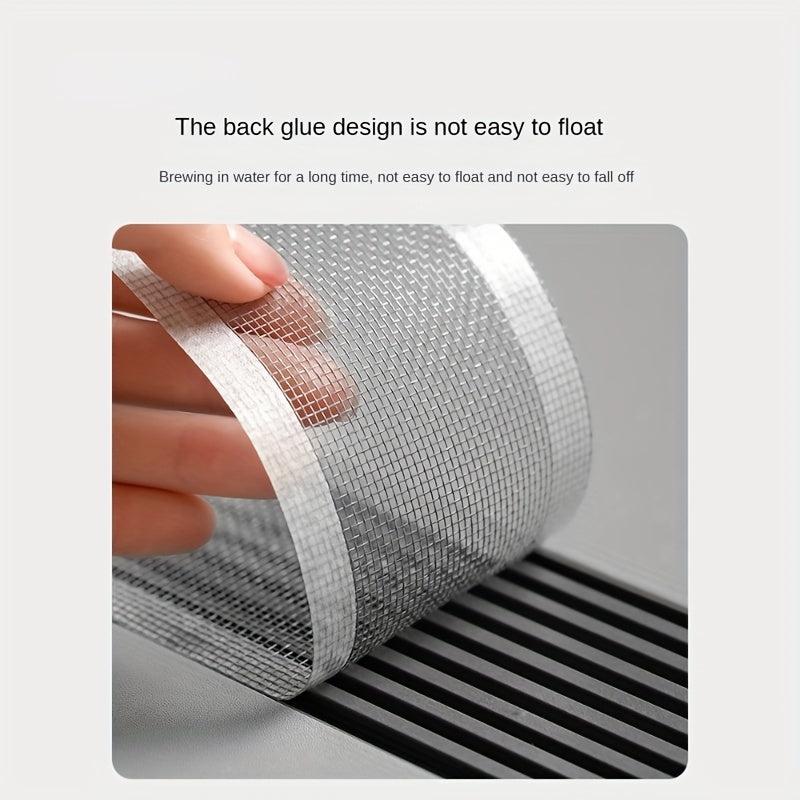 Disposable Sewer Filter Mesh Strip Floor Drain Stickers Anti-blocking