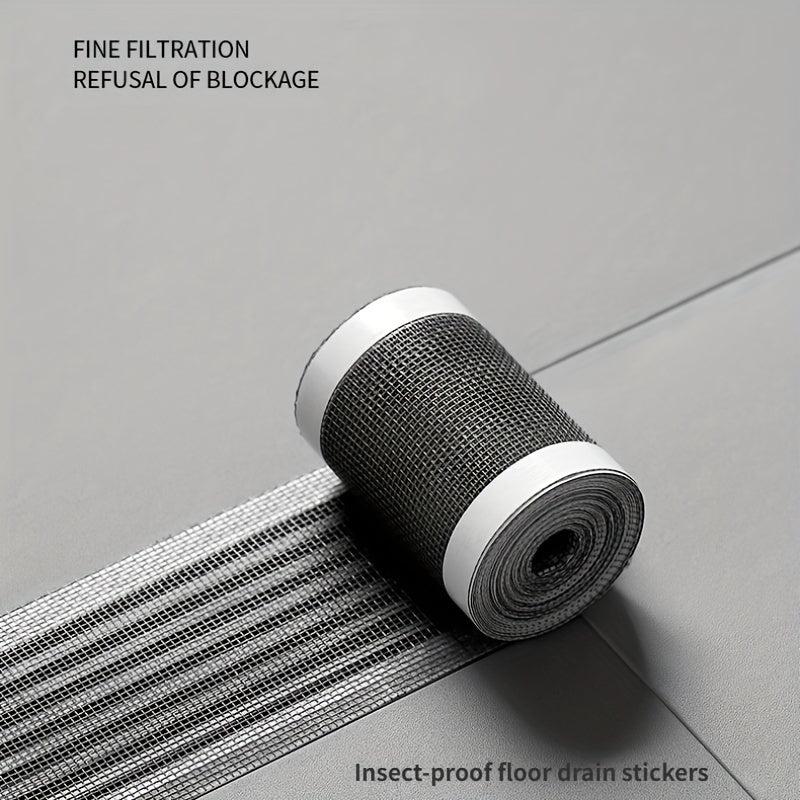 Disposable Sewer Filter Mesh Strip Floor Drain Stickers Anti-blocking