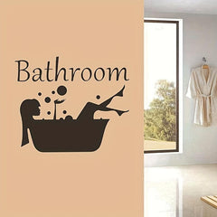 Removable Bathroom Wall Sticker Decal for Home Decoration