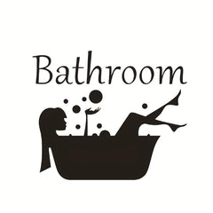 Removable Bathroom Wall Sticker Decal for Home Decoration