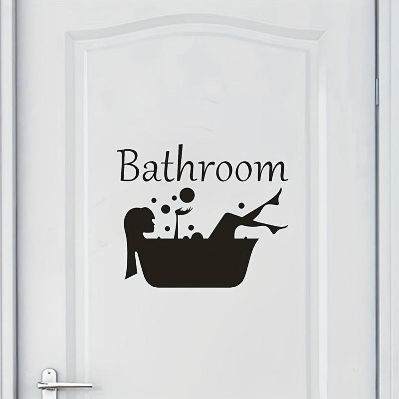 Removable Bathroom Wall Sticker Decal for Home Decoration