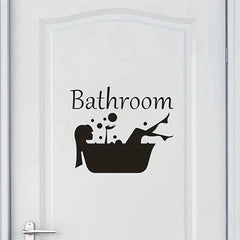 Removable Bathroom Wall Sticker Decal for Home Decoration