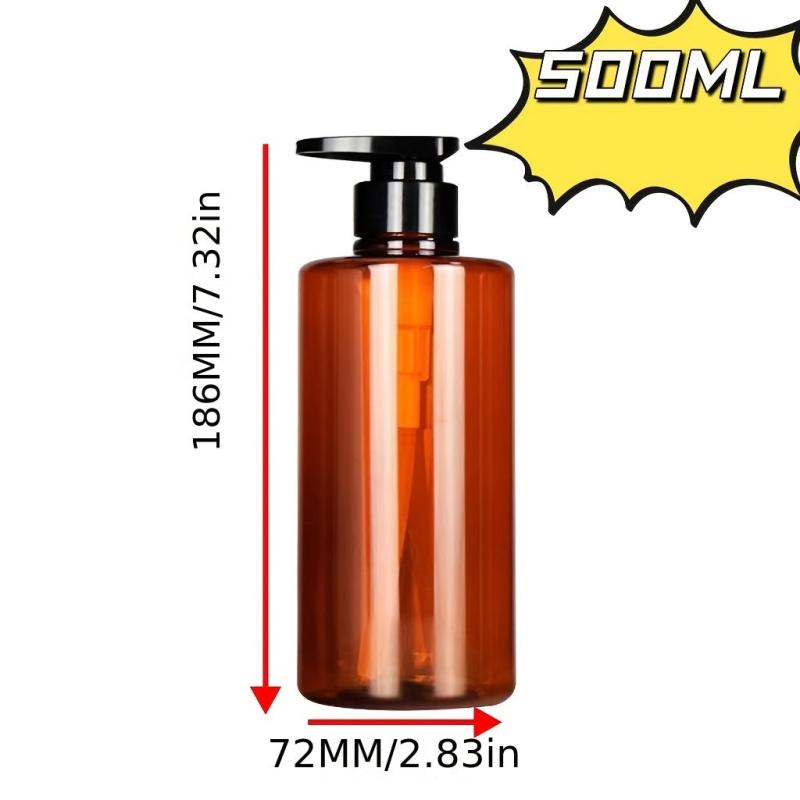 500ml Plastic Soap Dispenser Countertop Lotion Bottle With Pump