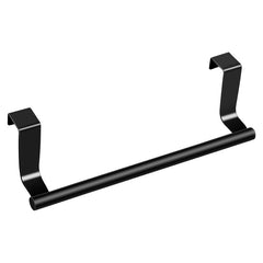 No Drill Over Door Towel Bar for Kitchen and Bathroom Organization
