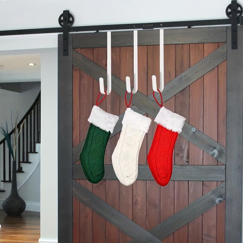 Creative Wreath Hanger for Front Door Multifunctional Christmas Ornament