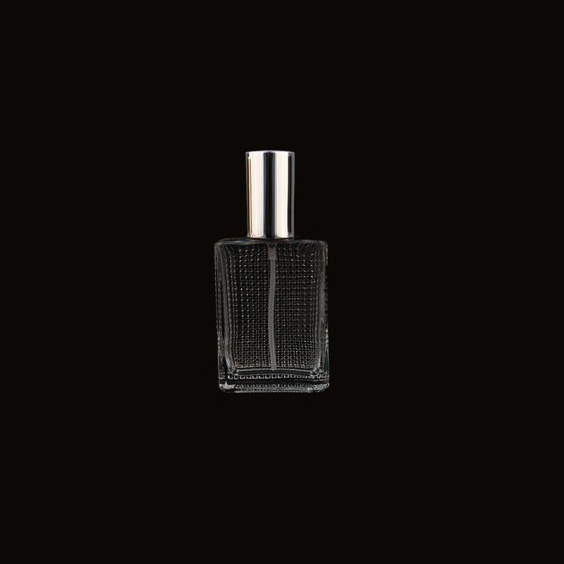 Diamond Glass Perfume Bottle with Spray Atomizer