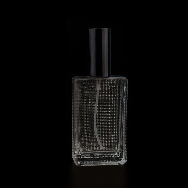 Diamond Glass Perfume Bottle with Spray Atomizer
