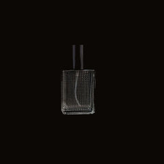 Diamond Glass Perfume Bottle with Spray Atomizer