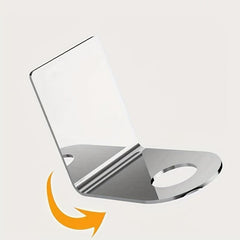 Stainless Steel Wall Mounted Soap Rack Holds Soap Shower Gel Hand Sanitizer