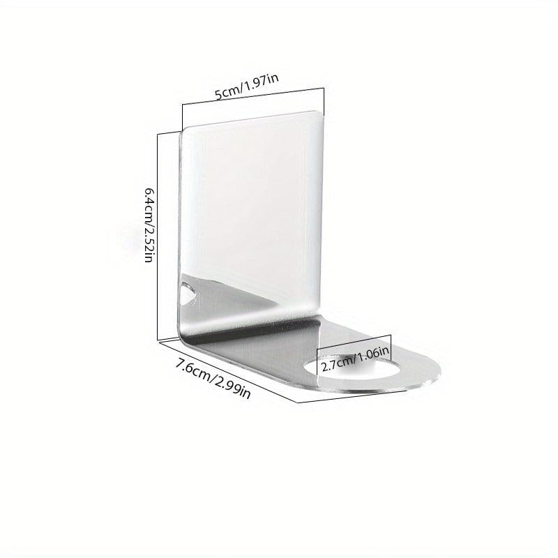 Stainless Steel Wall Mounted Soap Rack Holds Soap Shower Gel Hand Sanitizer