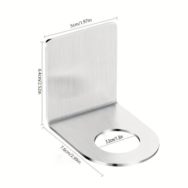 Stainless Steel Wall Mounted Soap Rack Holds Soap Shower Gel Hand Sanitizer
