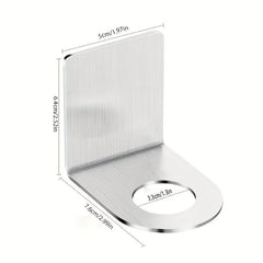 Stainless Steel Wall Mounted Soap Rack Holds Soap Shower Gel Hand Sanitizer