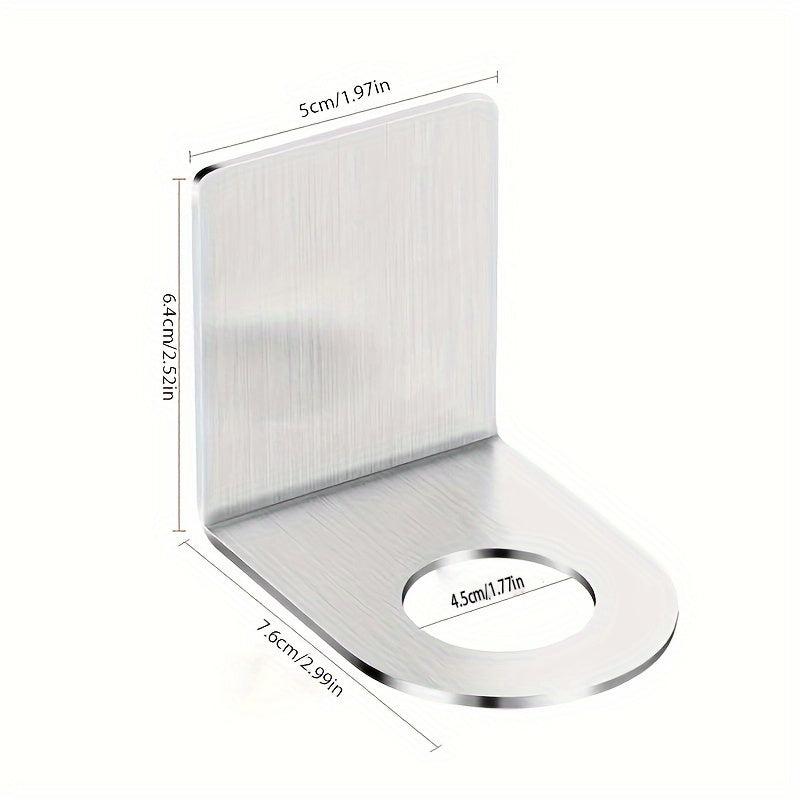 Stainless Steel Wall Mounted Soap Rack Holds Soap Shower Gel Hand Sanitizer