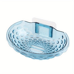 Clear Hanging Soap Dish Plastic Soap Tray Wall Mounted Soap Holder