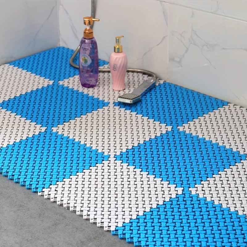 Non-Slip Shower Stall Mats Set 4, 6, 9pcs