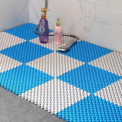 Non-Slip Shower Stall Mats Set 4, 6, 9pcs