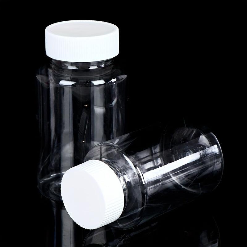 5 Clear PET Seal Bottles for Cosmetics and Personal Care
