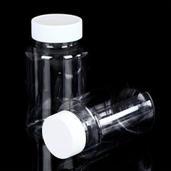 5 Clear PET Seal Bottles for Cosmetics and Personal Care