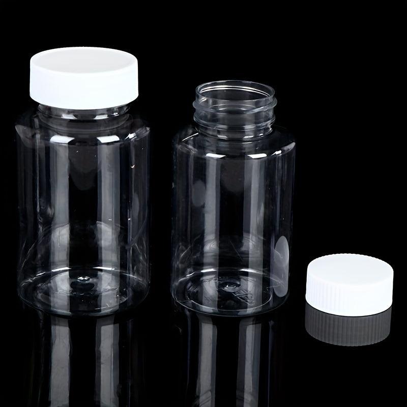 5 Clear PET Seal Bottles for Cosmetics and Personal Care