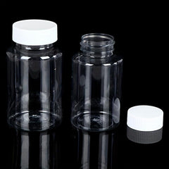 5 Clear PET Seal Bottles for Cosmetics and Personal Care