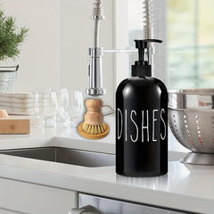 2pcs Refillable Soap Dispenser for Bathroom and Kitchen Liquid Storage Container