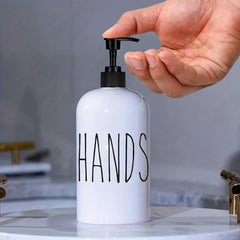 2pcs Refillable Soap Dispenser for Bathroom and Kitchen Liquid Storage Container