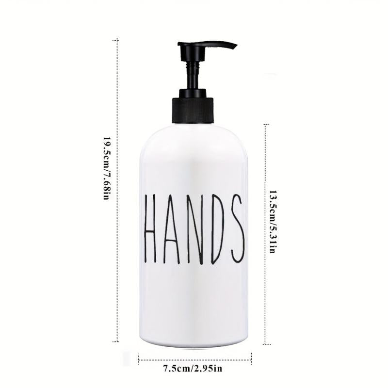 2pcs Refillable Soap Dispenser for Bathroom and Kitchen Liquid Storage Container