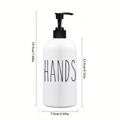 2pcs Refillable Soap Dispenser for Bathroom and Kitchen Liquid Storage Container