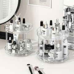 1pc Rotating Storage Rack for Cosmetics & Skin Care Products