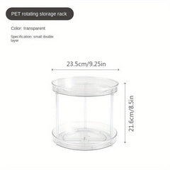 1pc Rotating Storage Rack for Cosmetics & Skin Care Products
