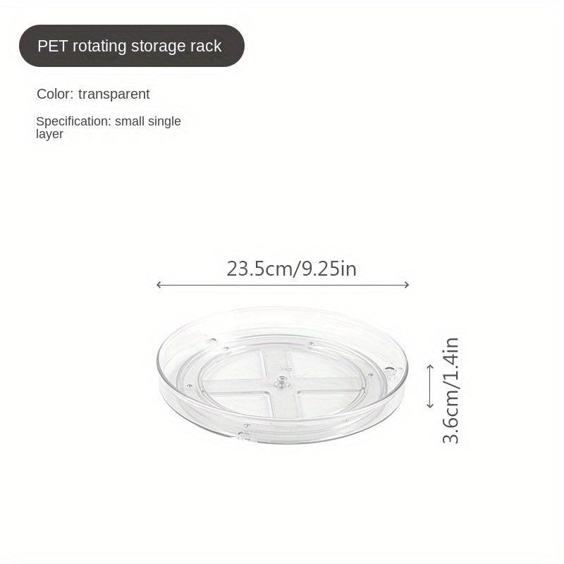 1pc Rotating Storage Rack for Cosmetics & Skin Care Products