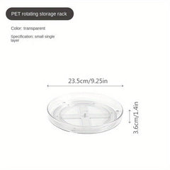 1pc Rotating Storage Rack for Cosmetics & Skin Care Products